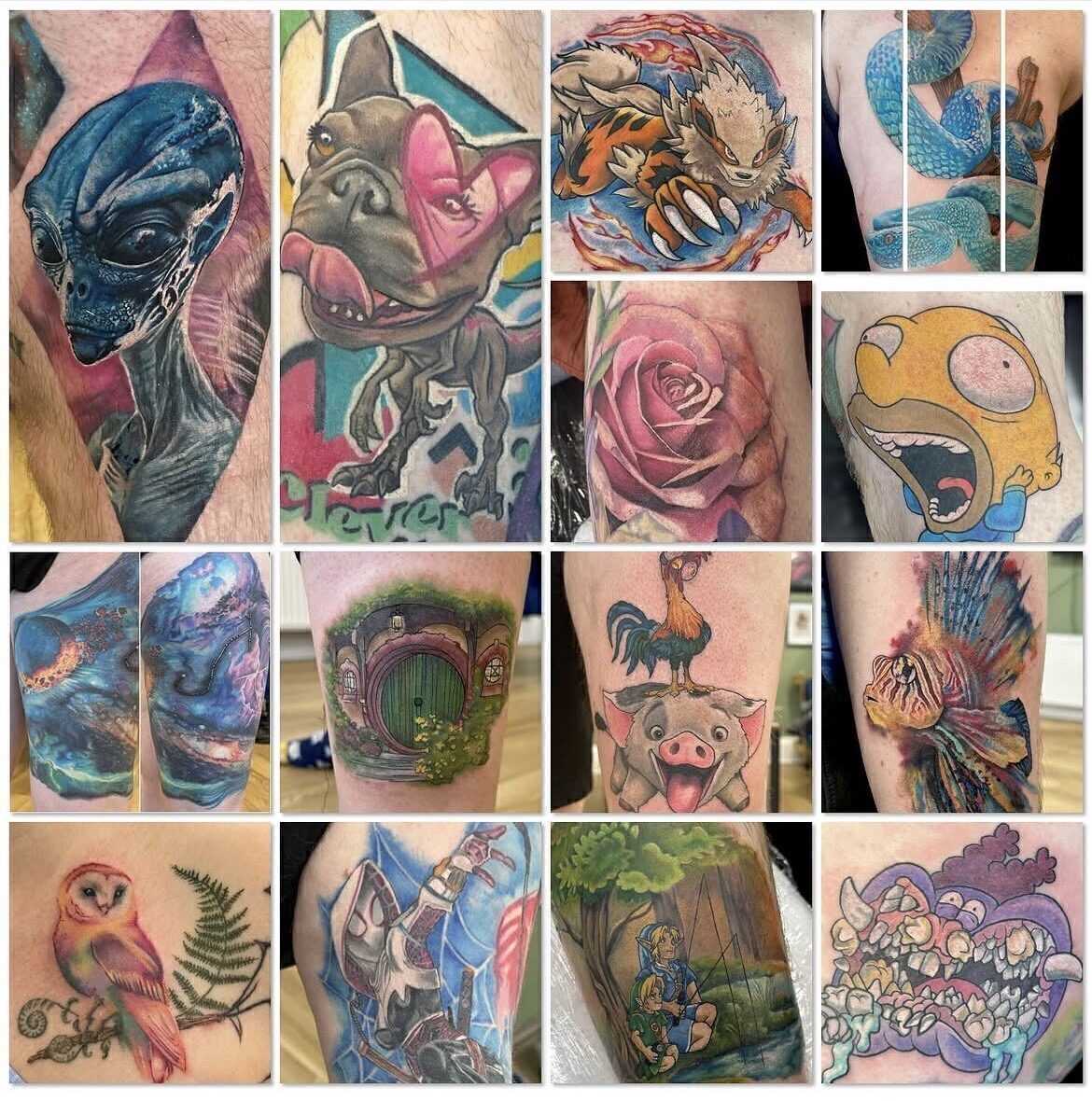 Tattoos by Norma Jean