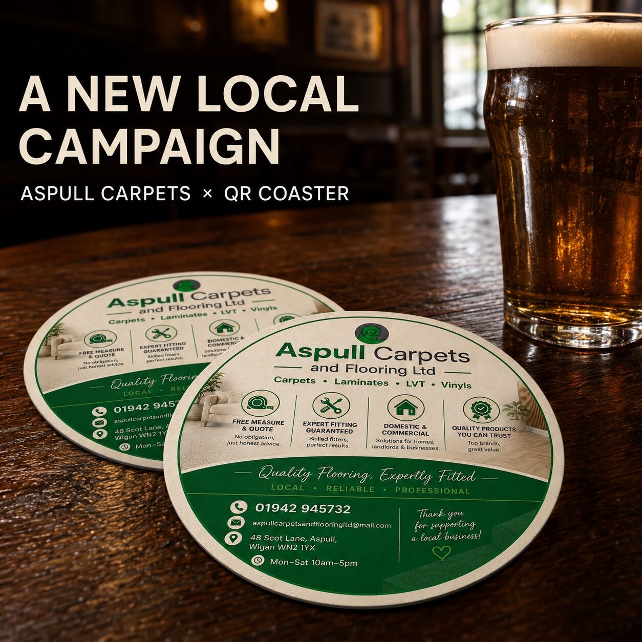 QR Coaster