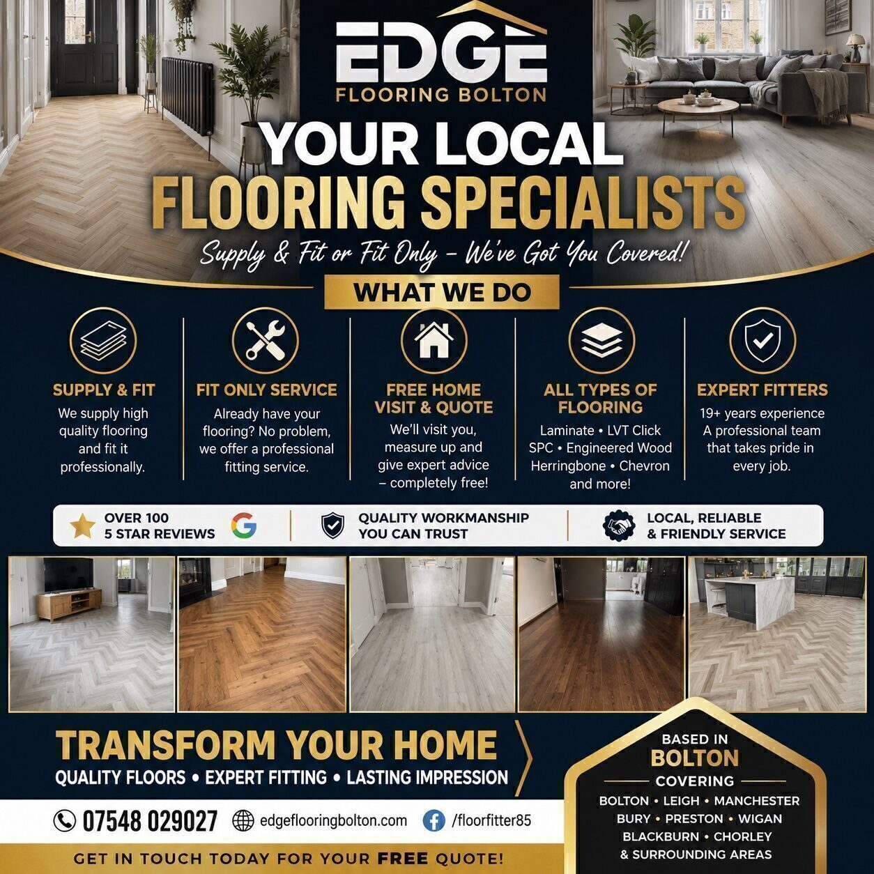 Edge Flooring Bolton