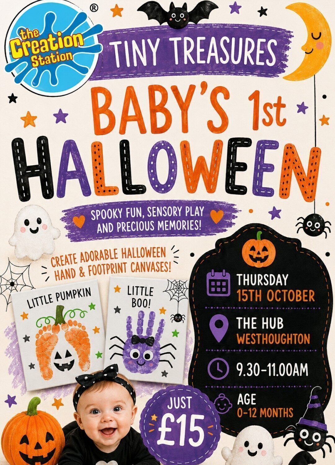 Tiny Treasures Baby's 1st Halloween